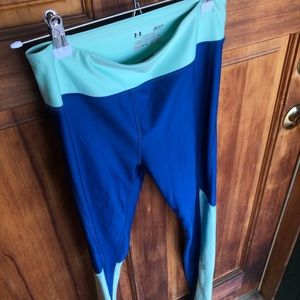 Under armor leggings blue